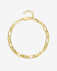 Figaro Chain Bracelet de PAVOI