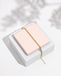 Curb Chain Bracelet de Jessys