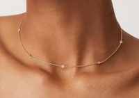 Collar Liora: fotografía original sobre el cuello