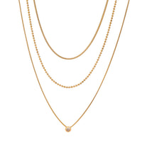 Collar Sonia Dorada — imagen 1